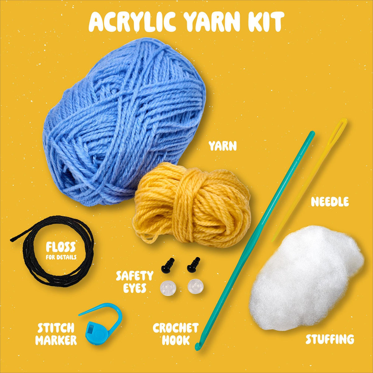 Back of the Bucilla Amigurumi Crochet Kit - Becky the Bird by Plaid Enterprises
