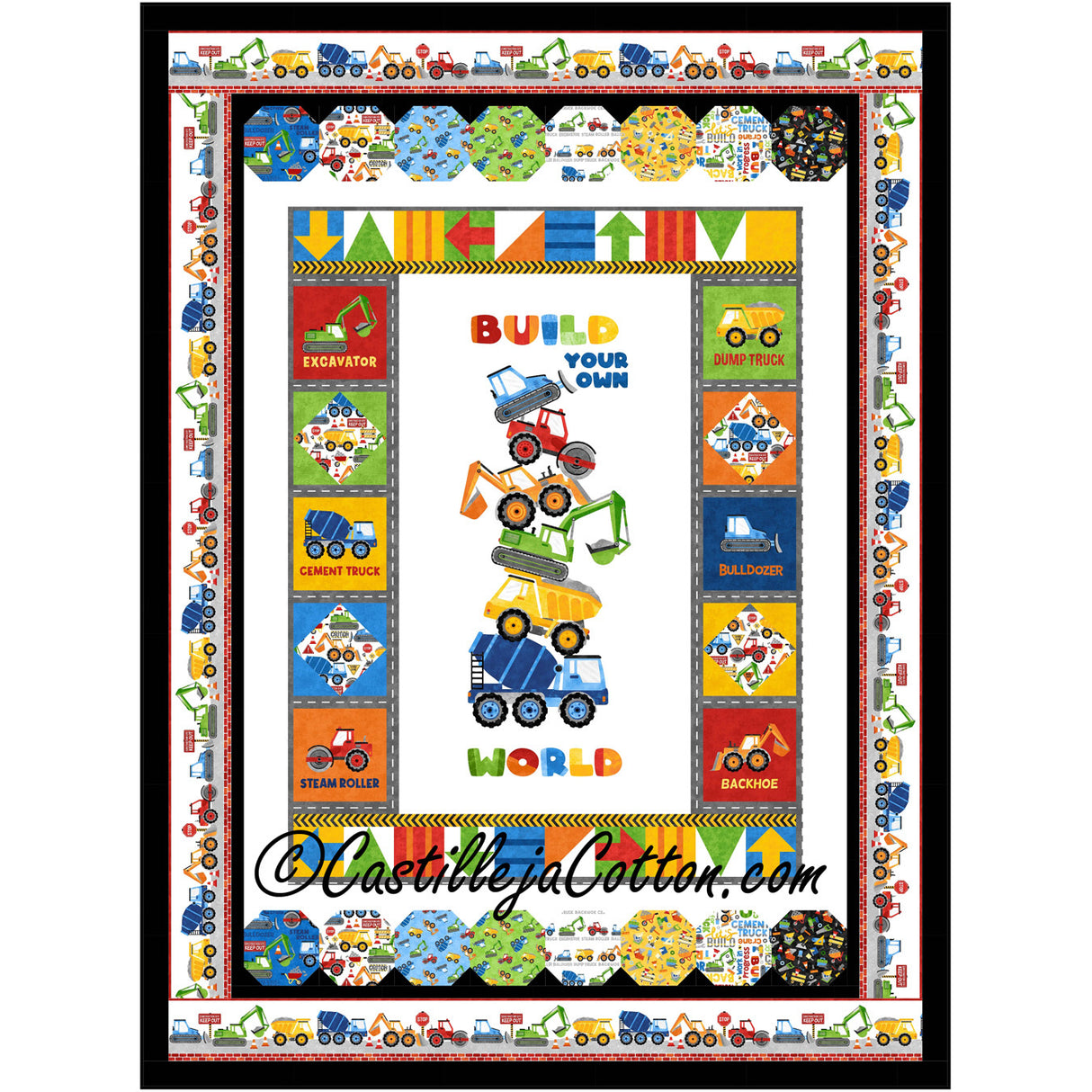 Building Equipment Downloadable Pattern by Castilleja Cotton