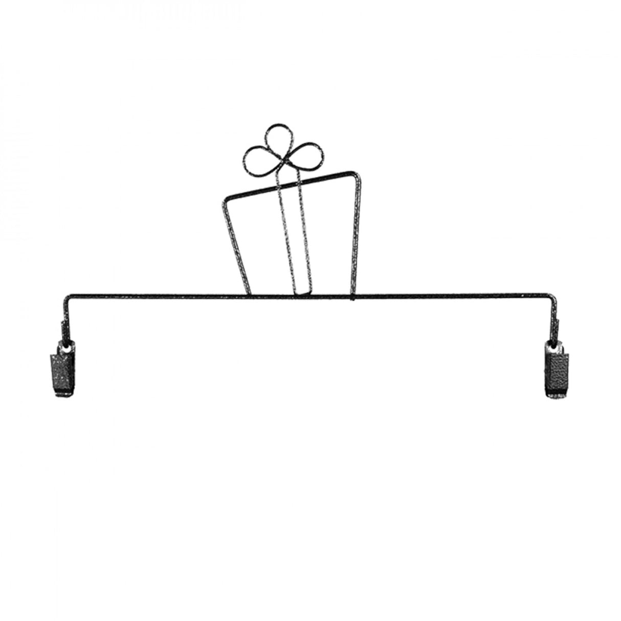 Gift With Clips Charcoal 12in by Ackfeld Manufacturing