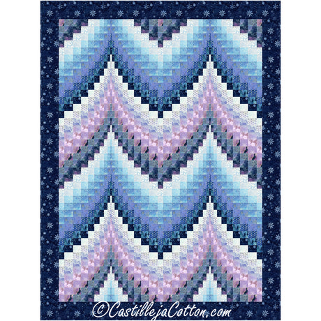 Bargello Frost Downloadable Pattern by Castilleja Cotton