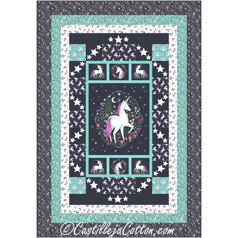 Unicorn Dreams Downloadable Pattern by Castilleja Cotton