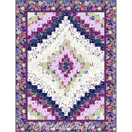 Bargello Garden Downloadable Pattern By Castilleja Cotton