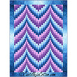 Bargello Ripple 2 Purple Downloadable Pattern by Castilleja Cotton