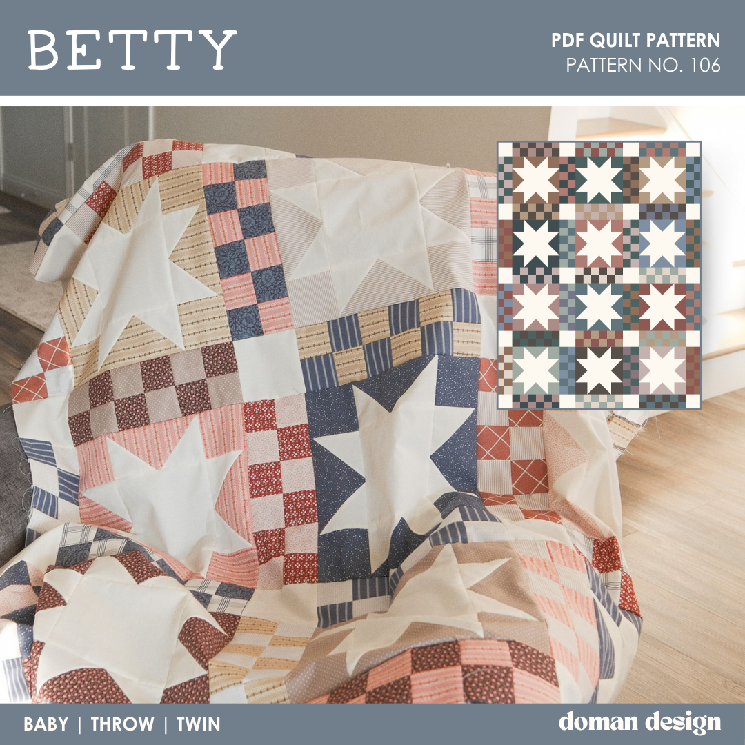 Betty Downloadable Pattern by Doman Design
