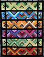 Striped Surprise Quilt Pattern by 3 Dudes Quilting D