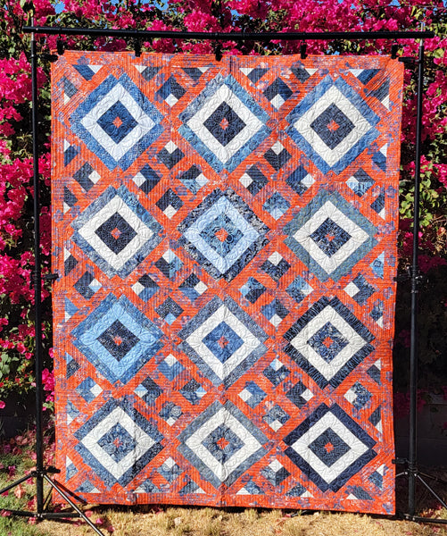 Squared Stripes Quilt Pattern by 3 Dudes Quilting D