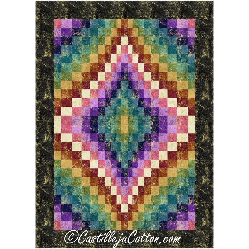 Diamond Brilliance Downloadable Pattern By Castilleja Cotton