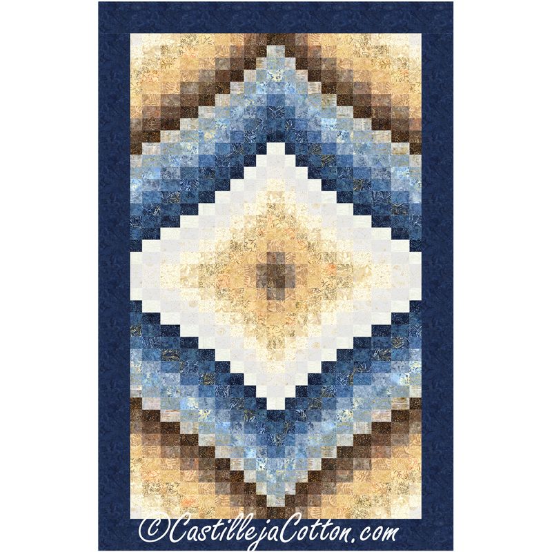 Moonlight Rhinestone Downloadable Pattern by Castilleja Cotton