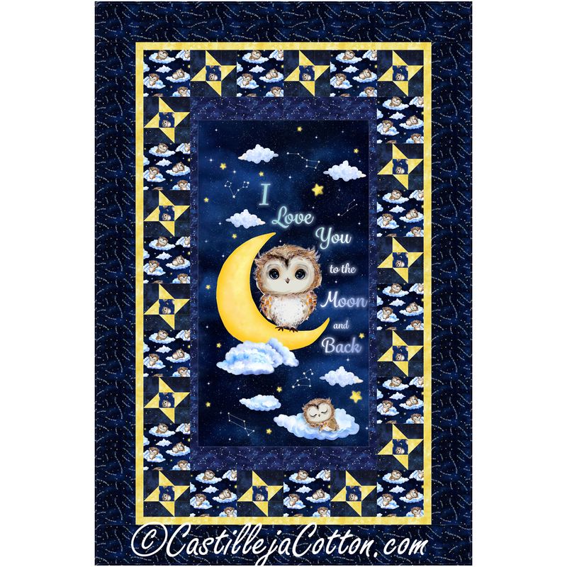 Owl Love Downloadable Pattern by Castilleja Cotton