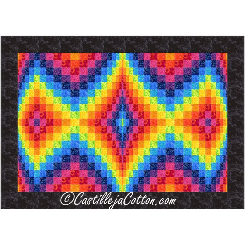 Superstar Diamond Echo Downloadable Pattern By Castilleja Cotton