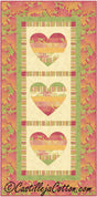 Whimsical Heart Runner Downloadable Pattern By Castilleja Cotton
