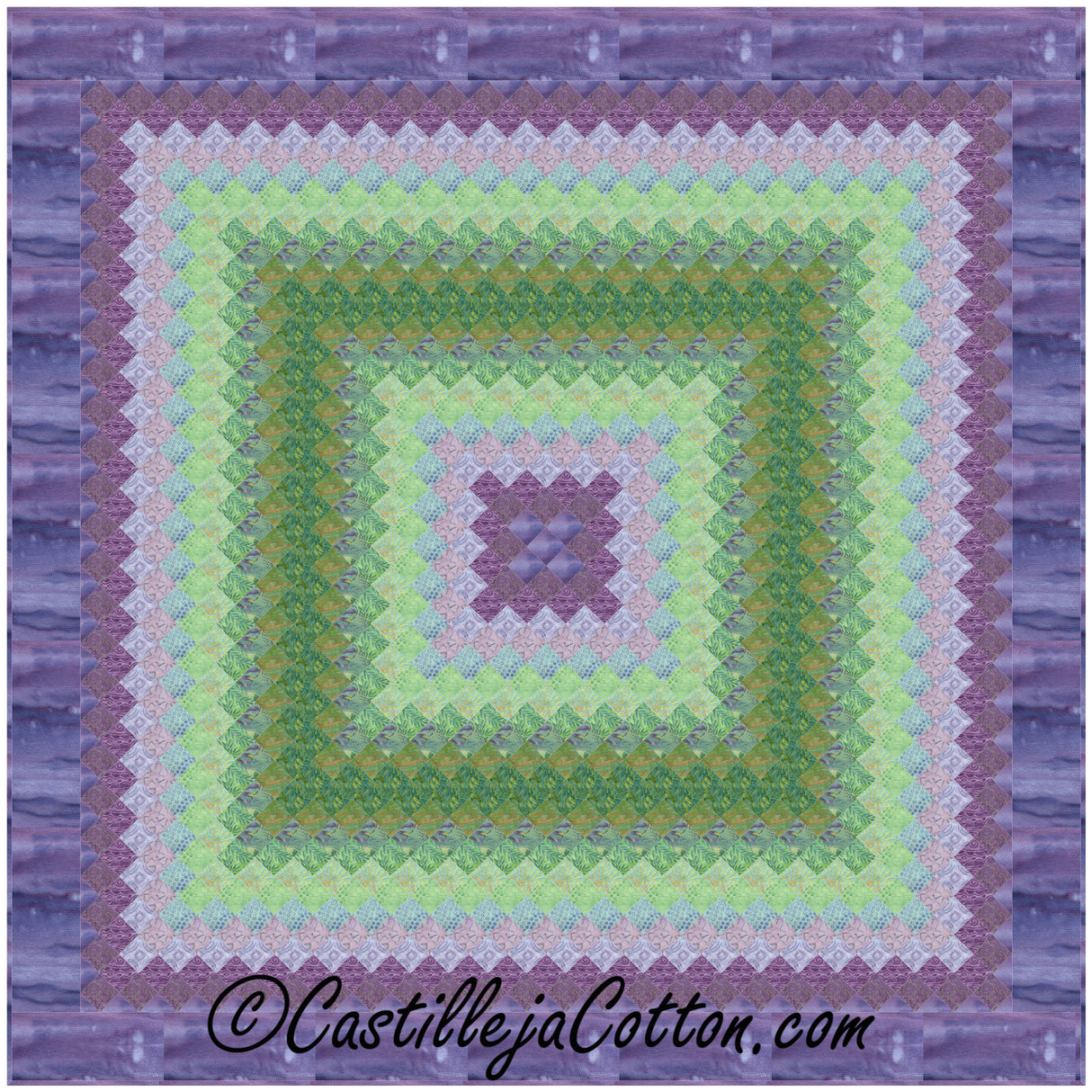 Sunshine And Shadow Downloadable Pattern by Castilleja Cotton