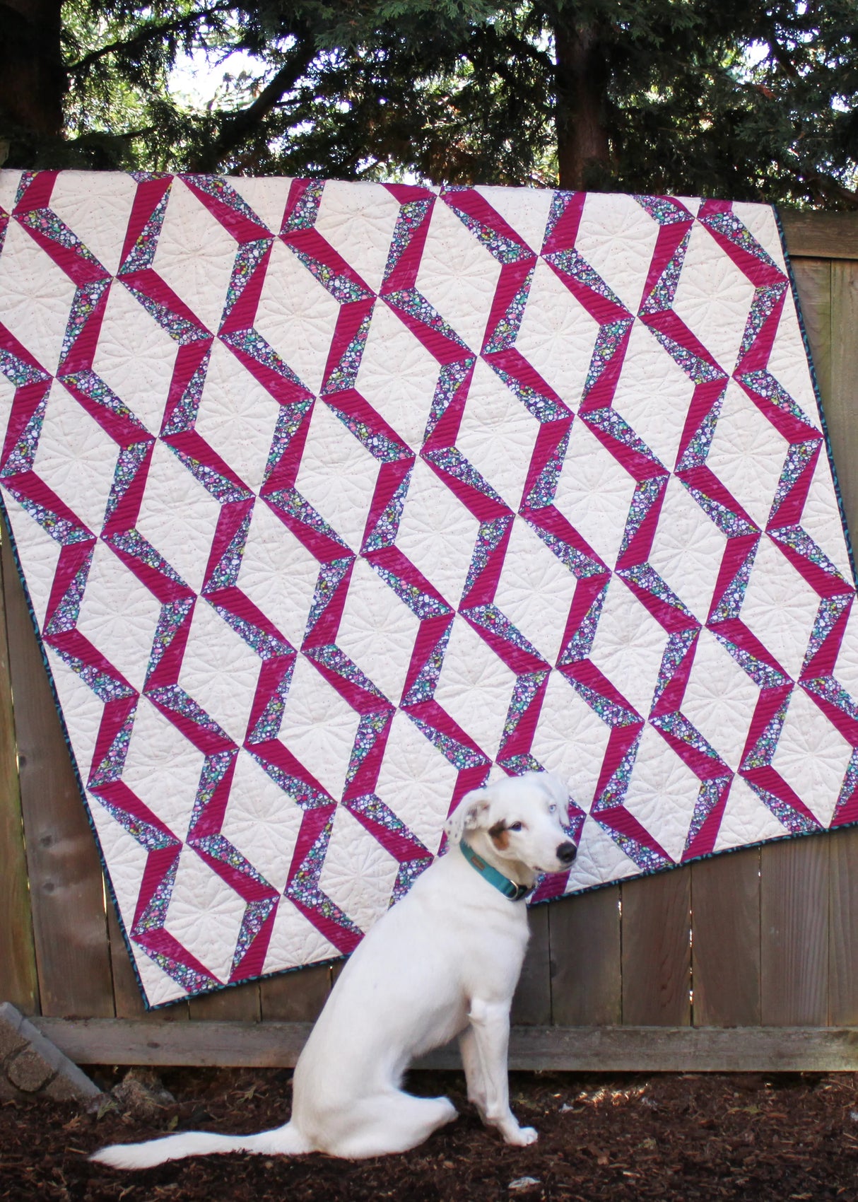 Quadrant Court Quilt Pattern by Sassafras Lane Designs
