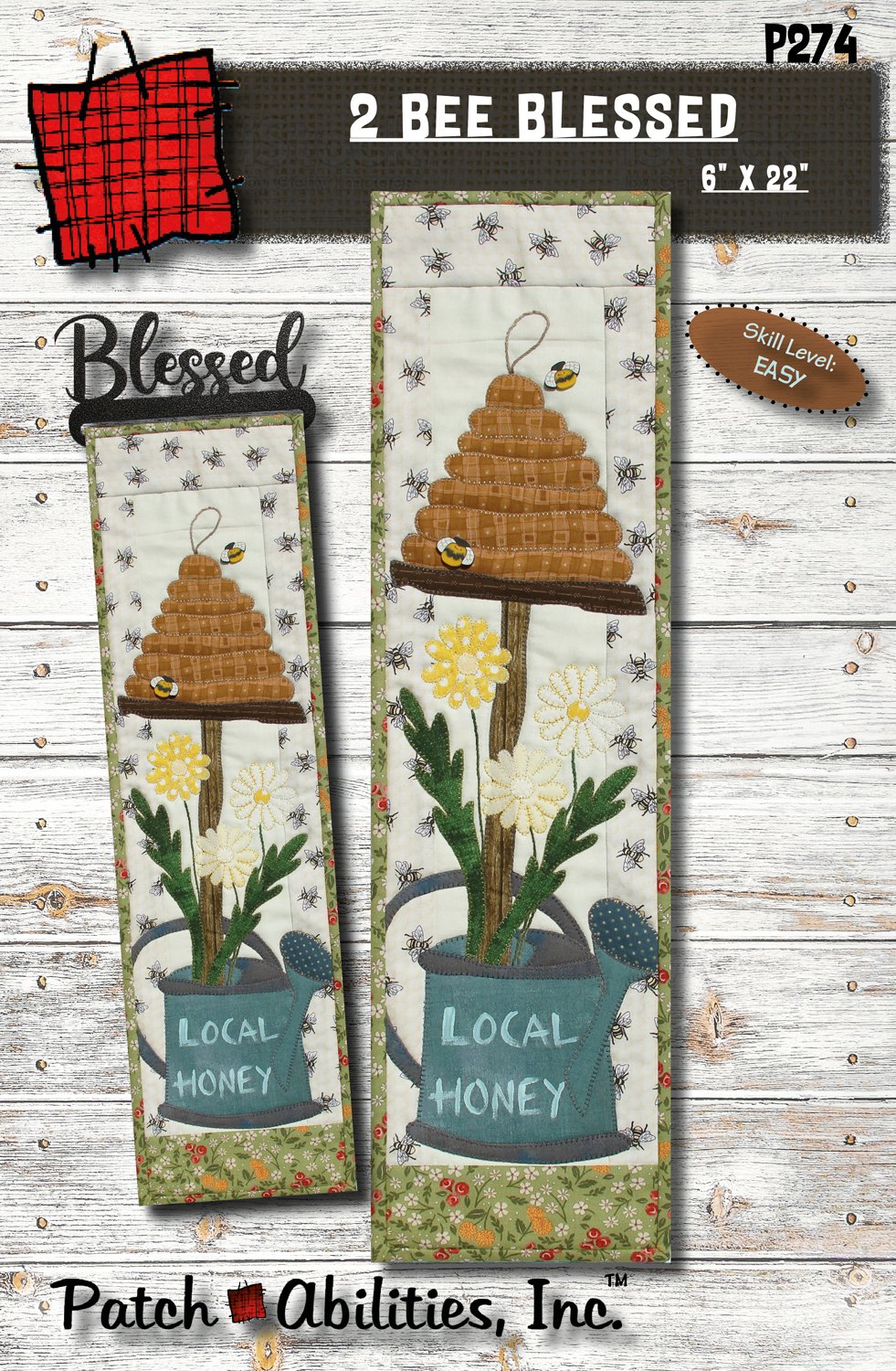 Bee Blessed Downloadable Pattern by Patch Abilities