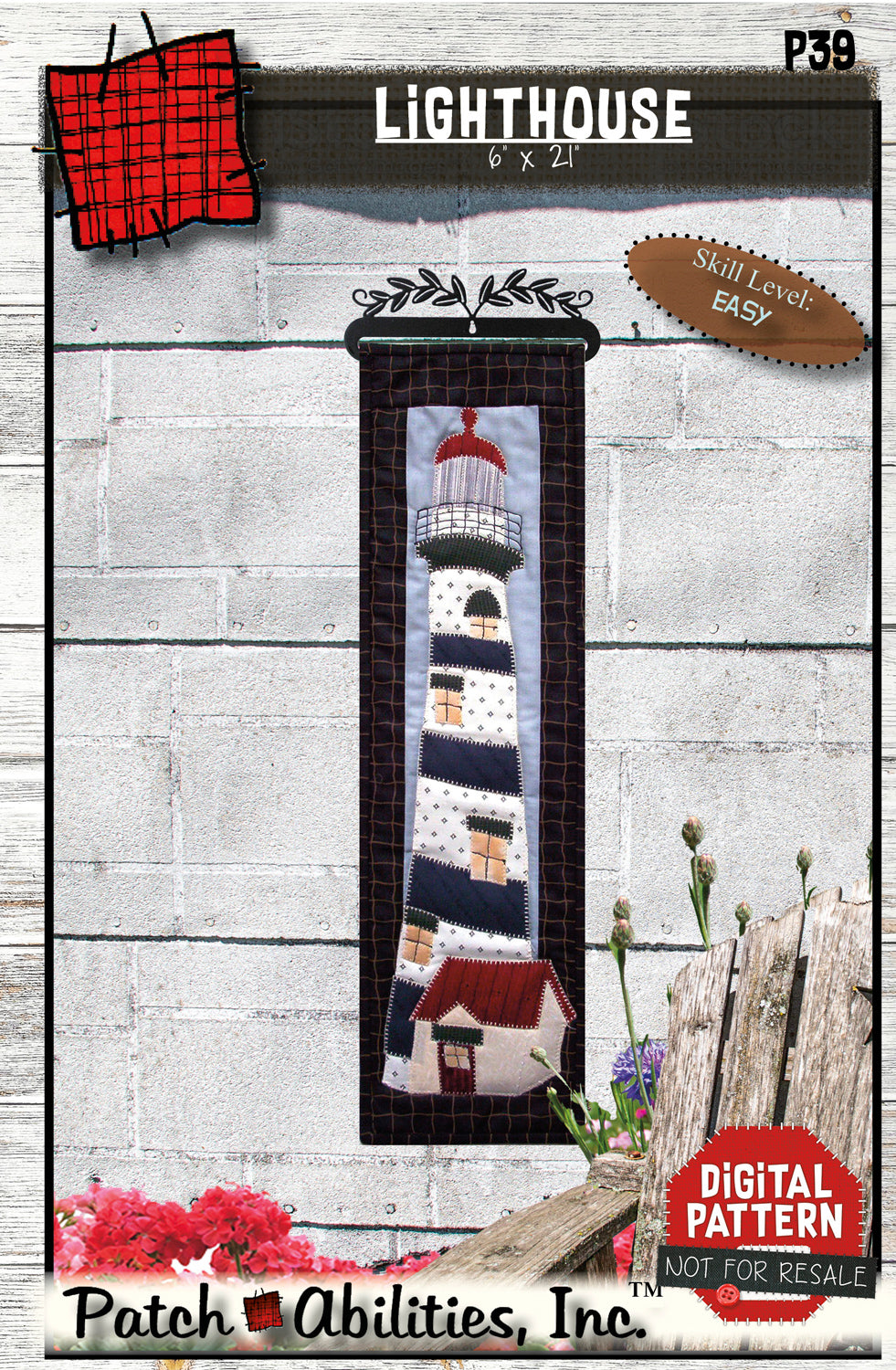 Lighthouse Downloadable Pattern by Patch Abilities