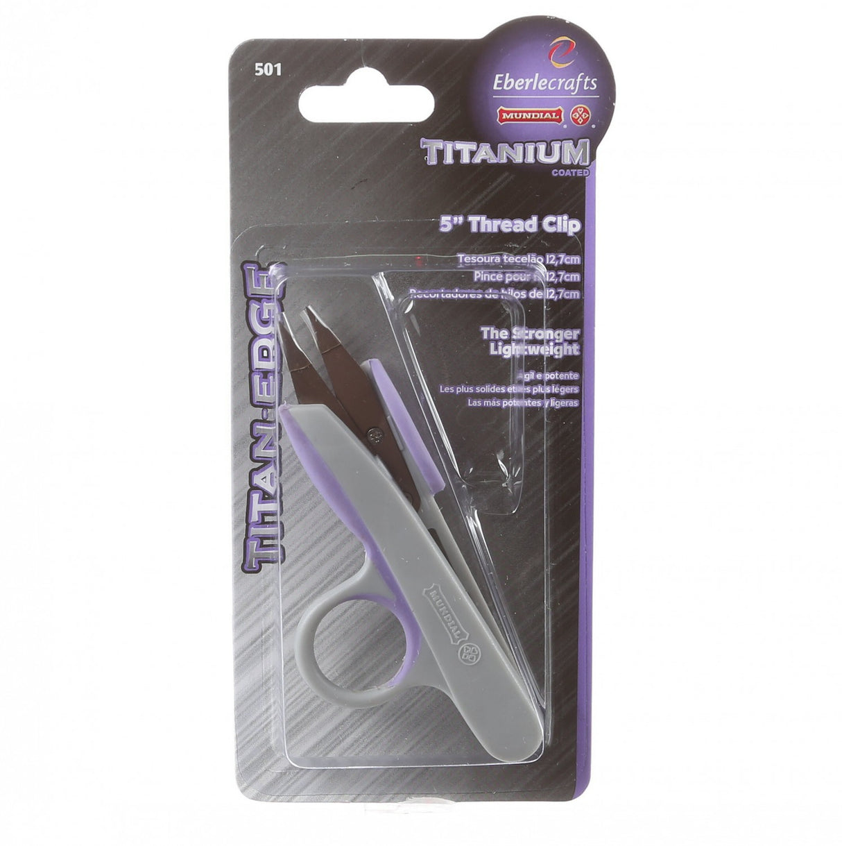 Clip Thread 5in Titanium Coated by Mundial