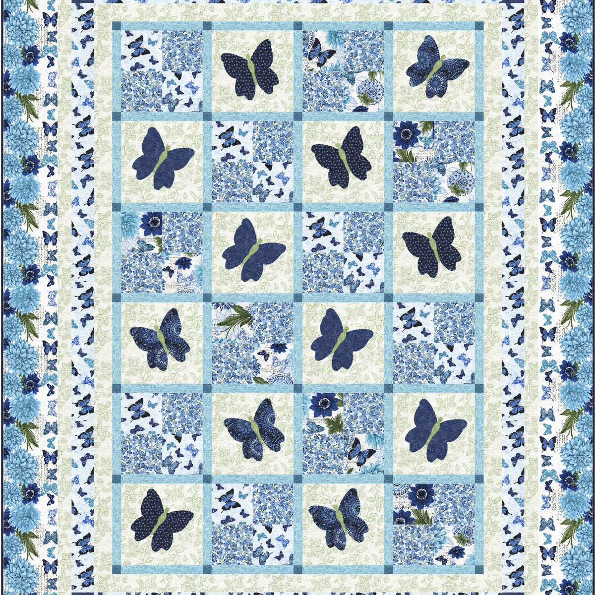 Butterfly Blossoms Downloadable Pattern – Quilting Books Patterns and ...
