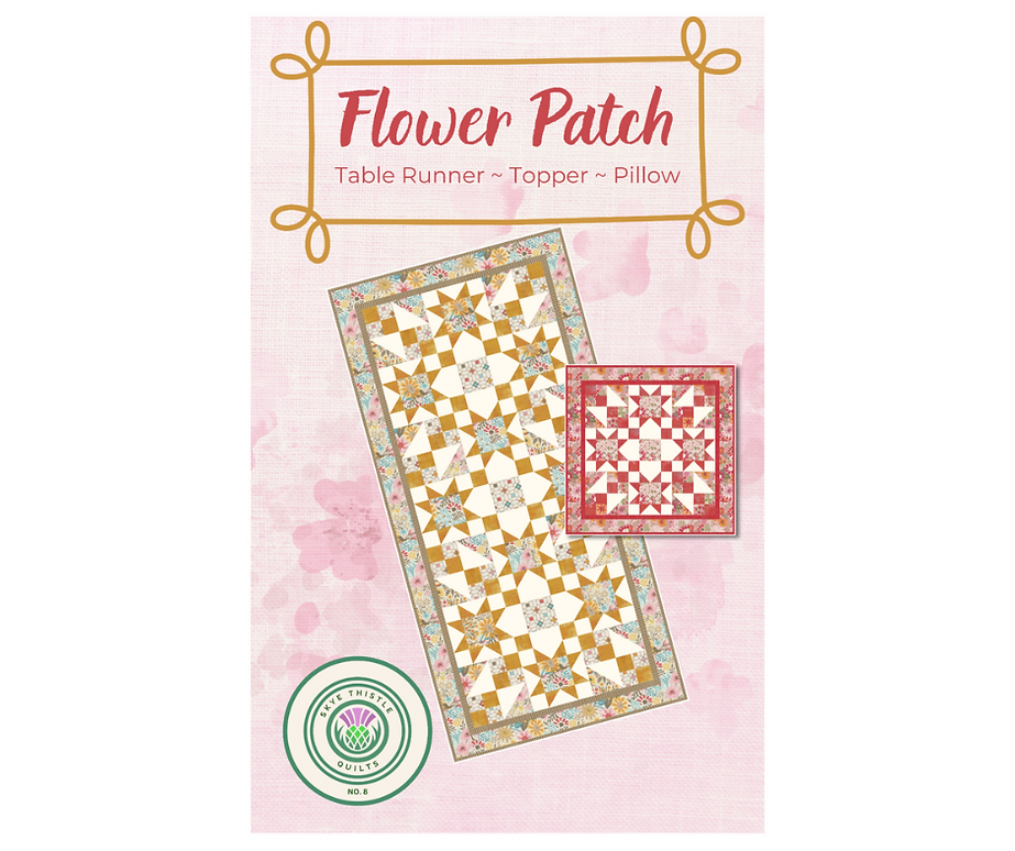 Flower Patch Downloadable Pattern by Skye Thistle Quilts