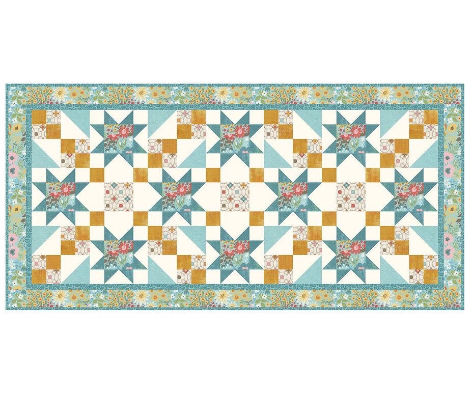 Flower Patch Downloadable Pattern by Skye Thistle Quilts