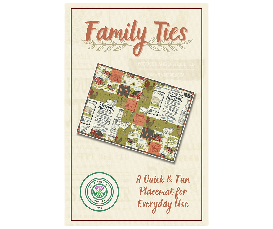 Family Ties Downloadable Pattern by Skye Thistle Quilts