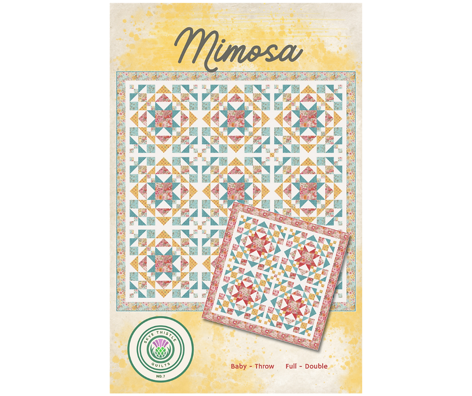 Mimosa Downloadable Pattern by Skye Thistle Quilts