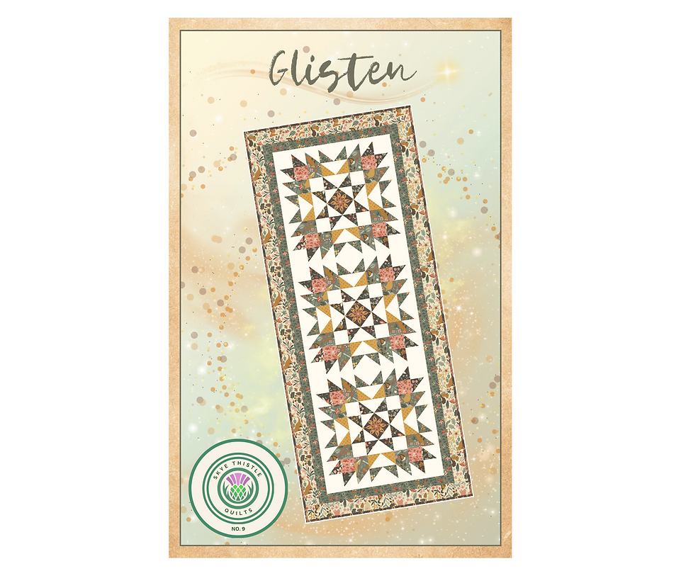 Glisten Downloadable Pattern by Skye Thistle Quilts