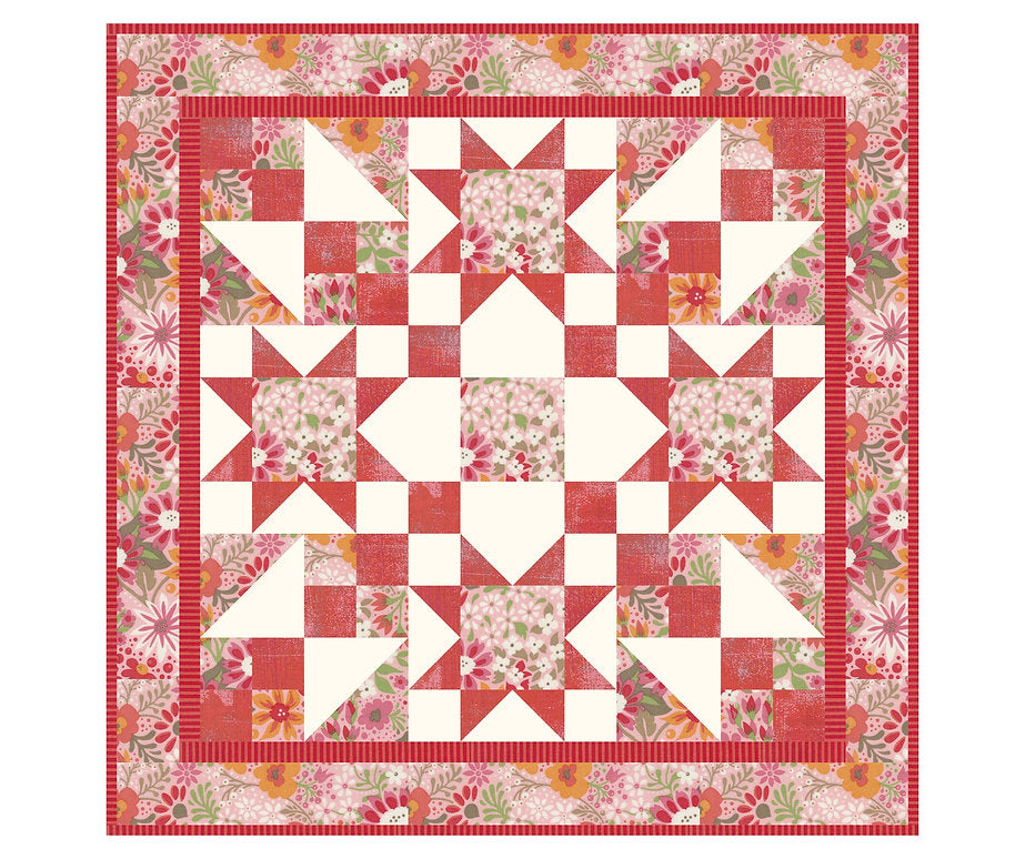 Flower Patch Downloadable Pattern by Skye Thistle Quilts