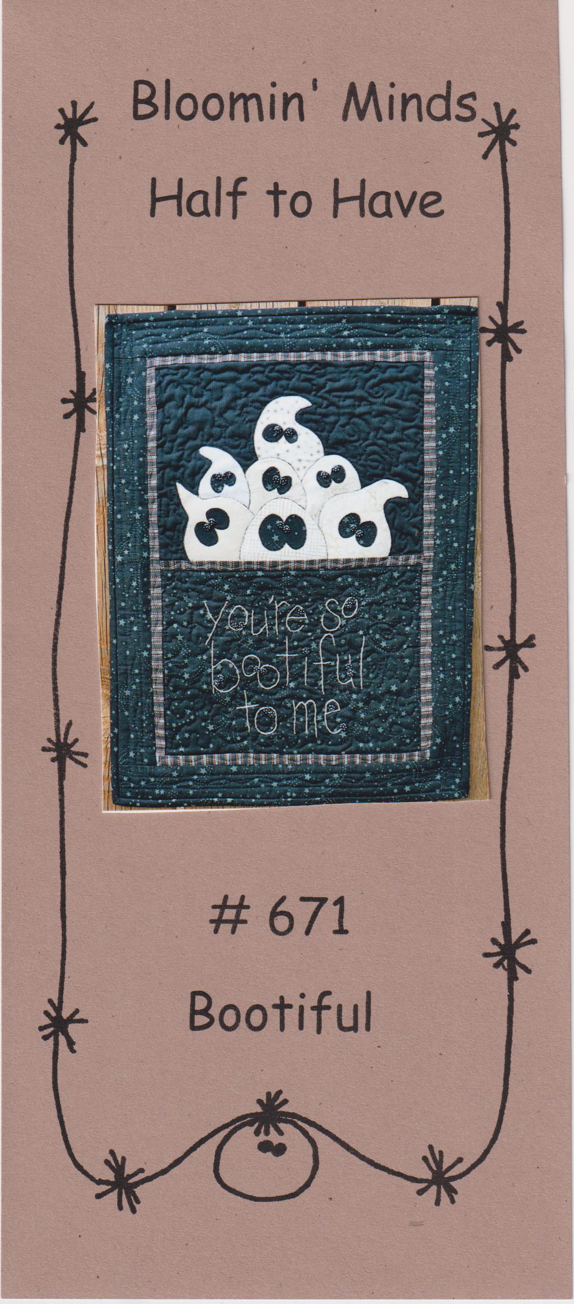 Bootiful Quilt Pattern by Bloomin Minds