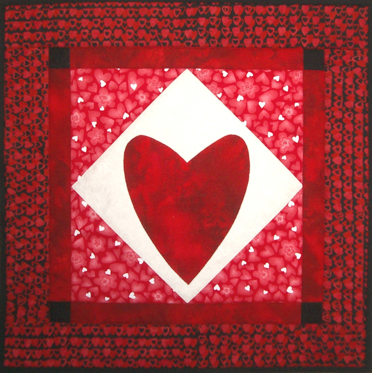 February Heart Downloadable Pattern by Castilleja Cotton