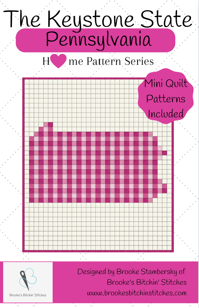 The Keystone State Pennsylvania Downloadable Pattern By Brooke's Bitchin' Stitches