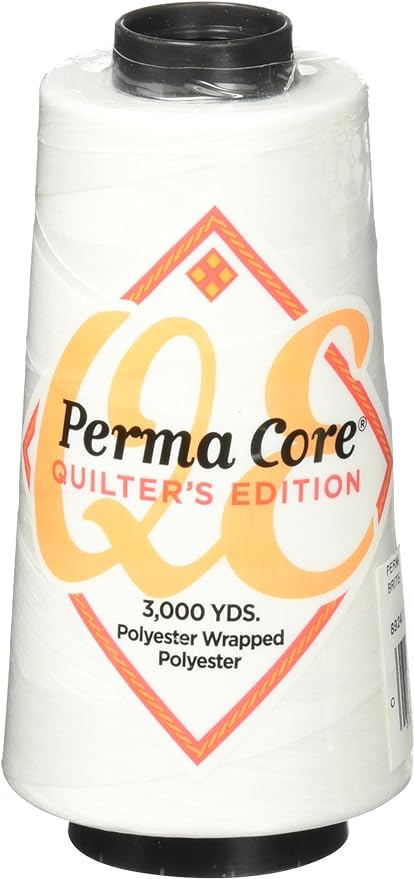 Perma Core Quilters Edition Thread 3000yd Brite White