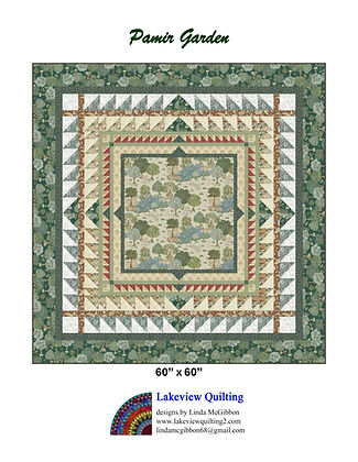 Pamir Garden Downloadable Pattern by Lakeview Quilting