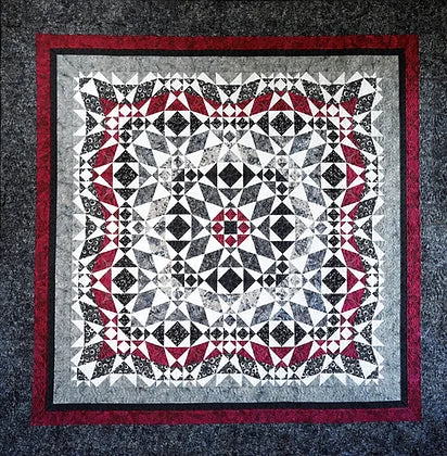 Black Ice Downloadable Pattern by Lakeview Quilting
