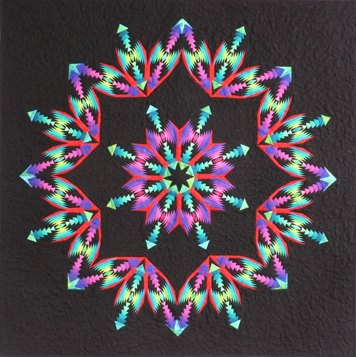 Red Licorice Downloadable Pattern by Lakeview Quilting