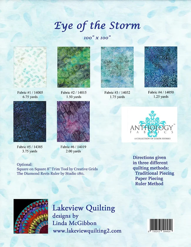 Eye of the Storm Downloadable Pattern – Quilting Books Patterns and Notions