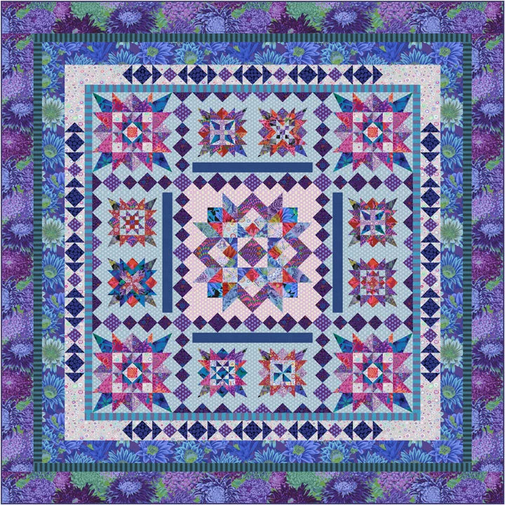 Blueberry Parfait Downloadable Pattern by Lakeview Quilting