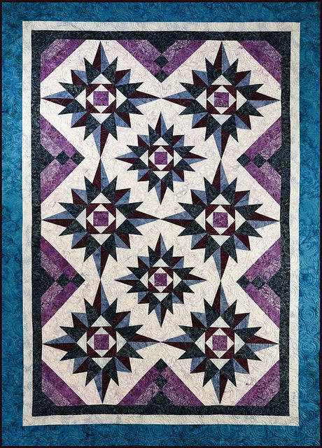 Ultraviolet Downloadable Pattern by Lakeview Quilting