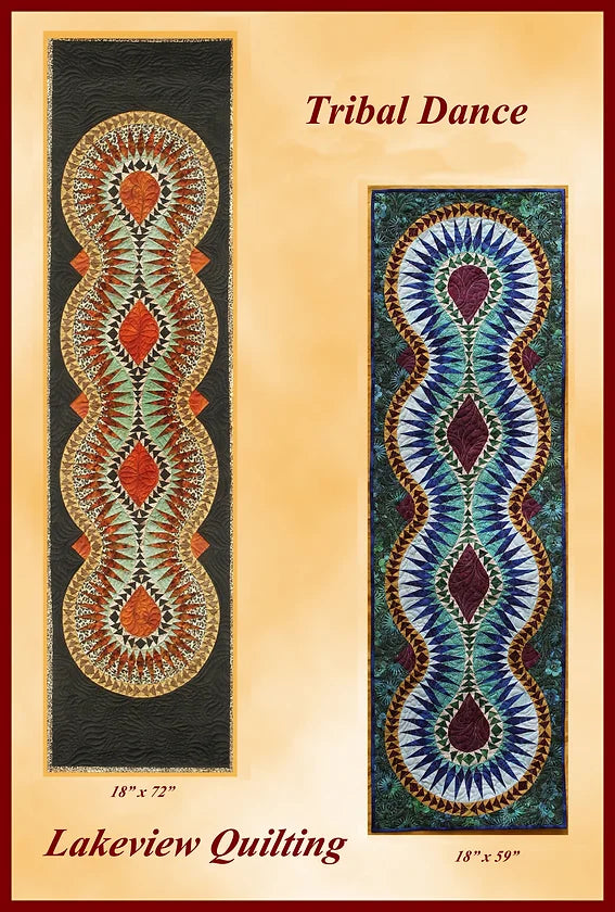 Tribal Dance Downloadable Pattern by Lakeview Quilting