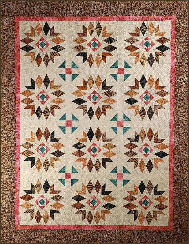 Safari Nights Downloadable Pattern by Lakeview Quilting