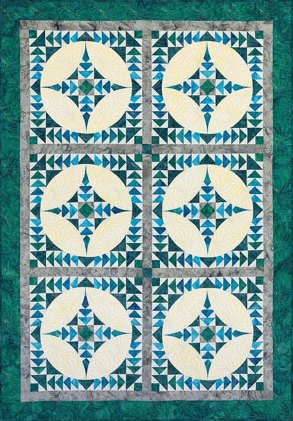 Stained Glass Window Downloadable Pattern – Quilting Books Patterns and ...