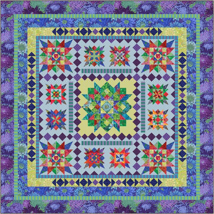 Star Light Star Bright BOM Pattern by Lakeview Quilting
