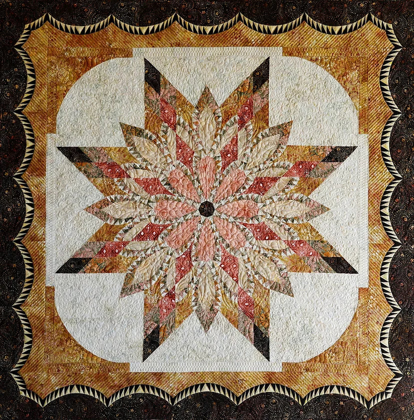 Desert Rose Downloadable Pattern by Lakeview Quilting