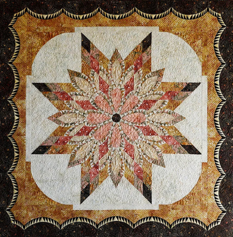 Desert Rose Downloadable Pattern by Lakeview Quilting