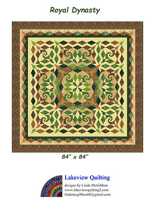 Royal Dynasty Downloadable Pattern by Lakeview Quilting
