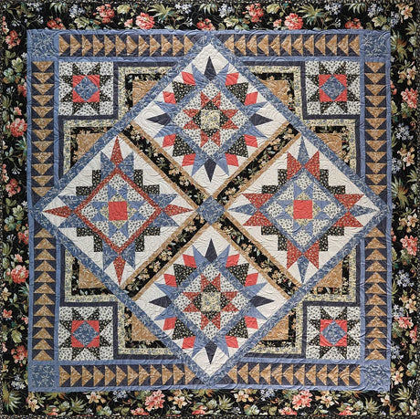 Four Square Downloadable Pattern by Lakeview Quilting