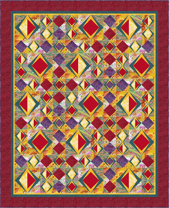 British Isle Quilt Pattern by Lakeview Quilting