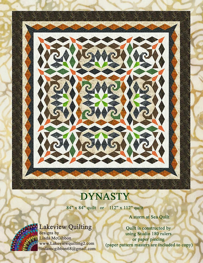 Dynasty Downloadable Pattern by Lakeview Quilting