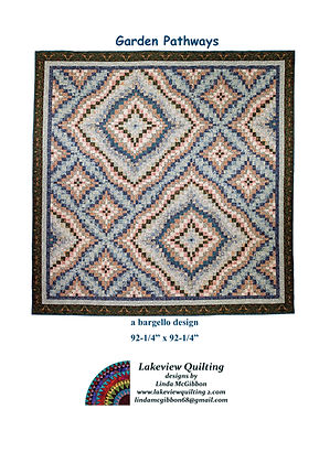 Garden Pathways Downloadable Pattern by Lakeview Quilting
