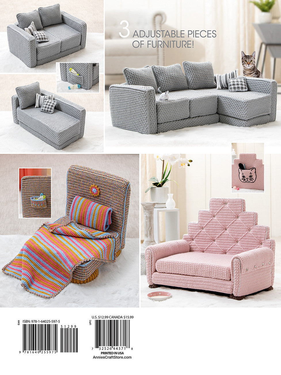 Kitty Couches II Quilting Book by Annie's