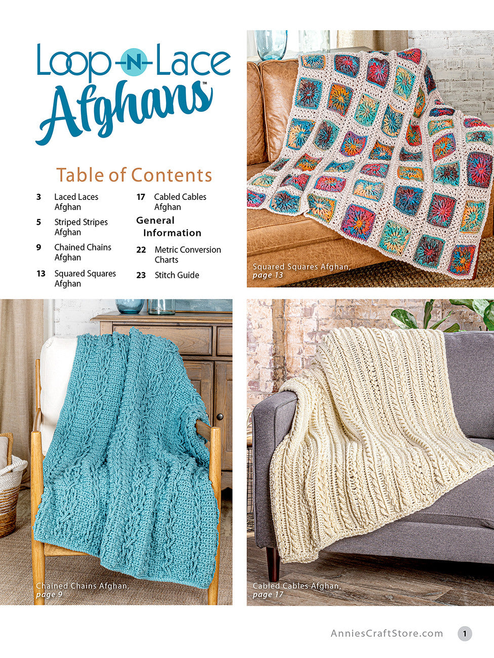 Loop-N-Lace Afghans Book